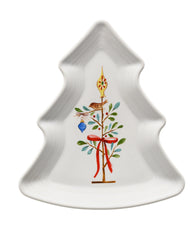 Retired Holly Berry Christmas Shaped Plate 10 1/8 Inch