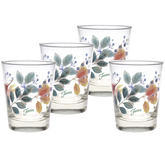 15 oz. Fiesta Autumn Fields Tapered Double Old Fashion - Set of 4