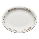 Retired Holly Berry Christmas 11 5/8 Inch Medium Oval Serving Platter