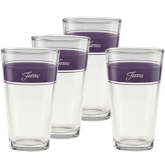 Lavender 16 oz. Frame Cooler Glass - Set of 4