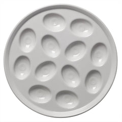 Retired Round Egg Serving Platter 11 1/4 Inch
