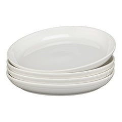 White Coupe 10 3/8 Inch Dinner Bowl 40 OZ, Set of 4