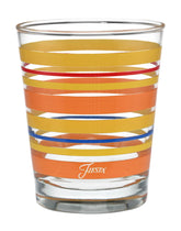 Retired 15 oz. Fiesta® Sienna Sunset Stripes Tapered Double Old Fashion – Set of 4