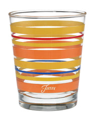 Retired 15 oz. Fiesta® Sienna Sunset Stripes Tapered Double Old Fashion – Set of 4