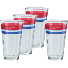 Americana 16 oz. Edgeline Cooler Glass - Set of 4