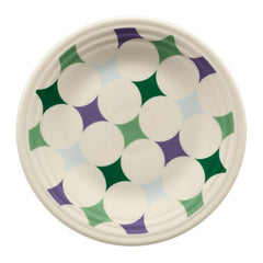 Lavender Bloom Kaleido Circles Classic Rim 9 Inch Luncheon Plate