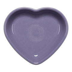 Lavender 7 1/2 Inch Medium Heart Shaped Bowl 17 OZ