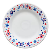 Americana Stars Classic Rim 9 Inch Luncheon Plate