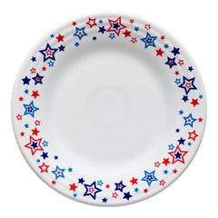 Americana Stars Classic Rim 9 Inch Luncheon Plate
