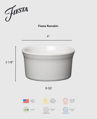 Lavender 8 OZ Ramekin 4 Inch
