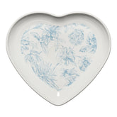 Retired Fiesta Botanical Floral 9 Inch Heart Shaped Plate