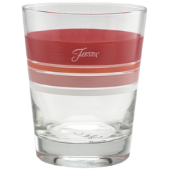 Sunset Horizon Edgeline Tapered Double Old Fashion Glass Mixed – Set of 4