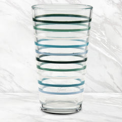 16 oz. Fiesta Aegean Thin Stripe Cooler Glass - Set of 4