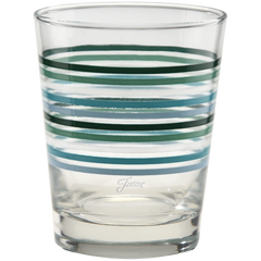Fiesta Aegean Thin Stripe 15 oz. Tapered Double Old Fashion - Set of 4