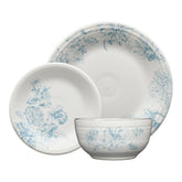 Botanical Floral Sky Classic Bistro 3-Piece Place Setting, Service For 1