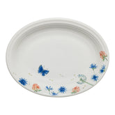 Retired Breezy Floral 11 5/8 Inch Medium Oval Serving Platter