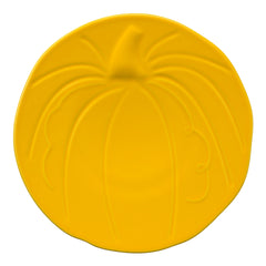 Pumpkin Shaped Plate 8 1/2 Inch