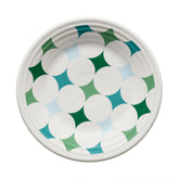 Fiesta Aegean Kaleido Circles Classic Rim 9 Inch Luncheon Plate