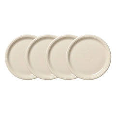 Linen Set of 4 Bistro Coupe 10 1/2 Inch Dinner Plate