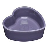 Lavender 7 OZ Heart Shaped Ramekin 4 1/2 Inch
