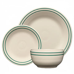 Americana Jade Band Classic Bistro 3-Piece Place Setting, Service For 1