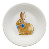 Retired Breezy Floral Easter Classic Rim 9 Inch Luncheon Plate