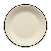 Black Band Classic Rim 10 1/2 Inch Dinner Plate