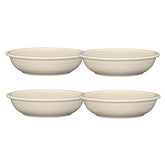 Linen Set of 4 Classic Rim 8 3/8-Inch 34OZ Pasta Bowls
