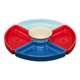 Americana 5-Piece Mixed Colors Entertaining Set 8 1/5 Inch