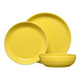 Retired Coupe Bowl 3-Piece Dinnerware Set, Service for 1