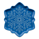 Snowflake Shaped Plate 9 Inch