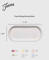 Fiesta 11 7/8 Inch Oblong Serving Platter