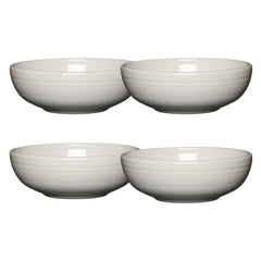 White Set of 4 Bistro Coupe 7 5/8-Inch 38OZ Medium Bowls