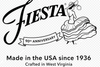 Fiesta 90th Anniversary Logo - 透明背景