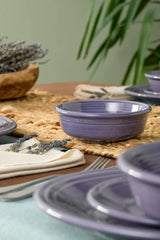 Lavender Classic Rim 5 5/8 Inch Small Bowl 15 OZ