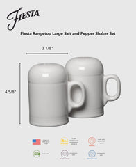 Lavender 4 5/8 Inch Rangetop Large Salt and Pepper Shaker Set