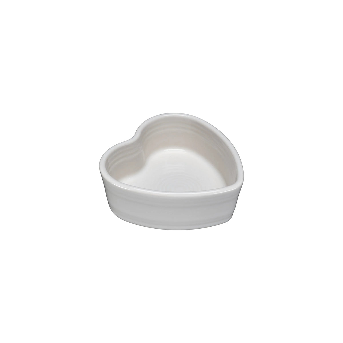 Fiesta 7 OZ Heart Shaped Ramekin 4 1/2 Inch