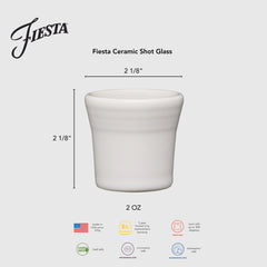 Foundry 1 1/2 OZ Ceramic Shot Glass