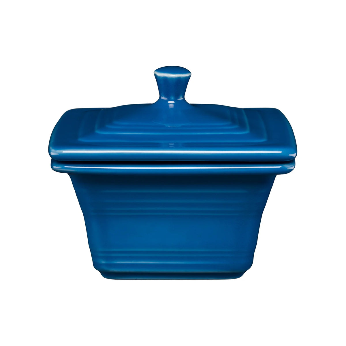 Retired Fiesta Covered Box 4 5/8 Inch x 3 3/4 Inch