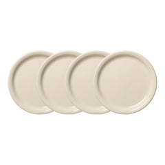 Linen Set of 4 Bistro Coupe 9 Inch Luncheon Plate