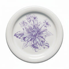 Botanical Floral Lavender 4 3/8 Inch Coaster and Mug Cover