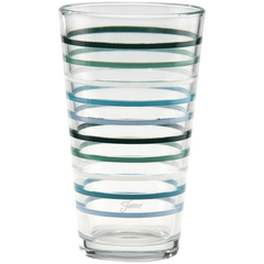 16 oz. Fiesta Aegean Thin Stripe Cooler Glass - Set of 4