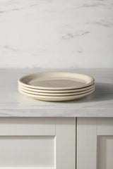 Linen Set of 4 Bistro Coupe 10 1/2 Inch Dinner Plate