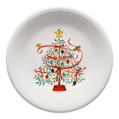Holly Berry Christmas Tree Classic Rim 7 1/4-Inch Salad Plate