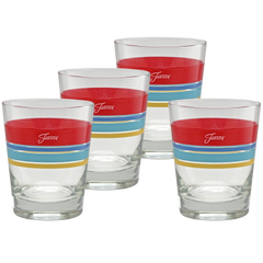 Vibrant 15 oz. Edgeline Tapered Double Old Fashion – Set of 4
