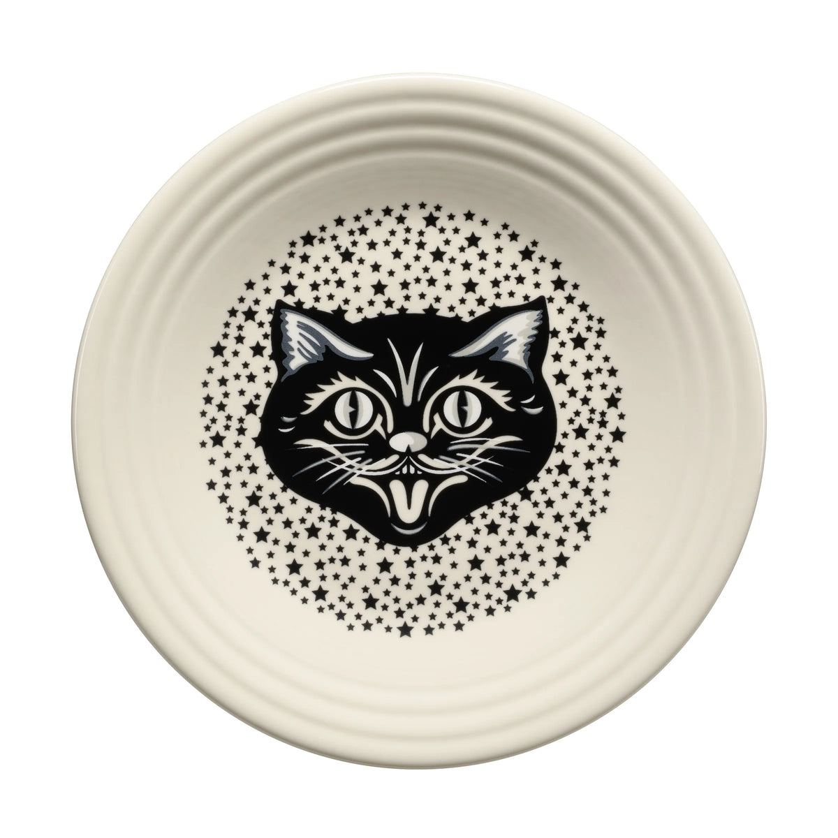 Black Cat Linen Classic Rim 9 Inch Luncheon Plate