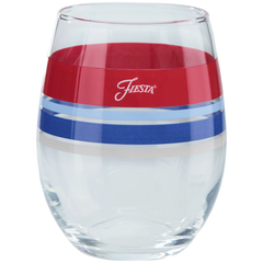 Americana 15 oz. Edgeline Stemless Wine – Set of 4