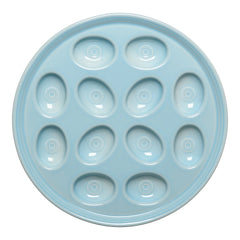 Round Egg Serving Platter 11 1/4 Inch