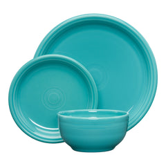 Bistro Coupe 3-Piece Dinnerware Set, Service for 1