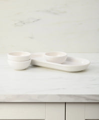 Fiesta 4-Piece Condiment Set White